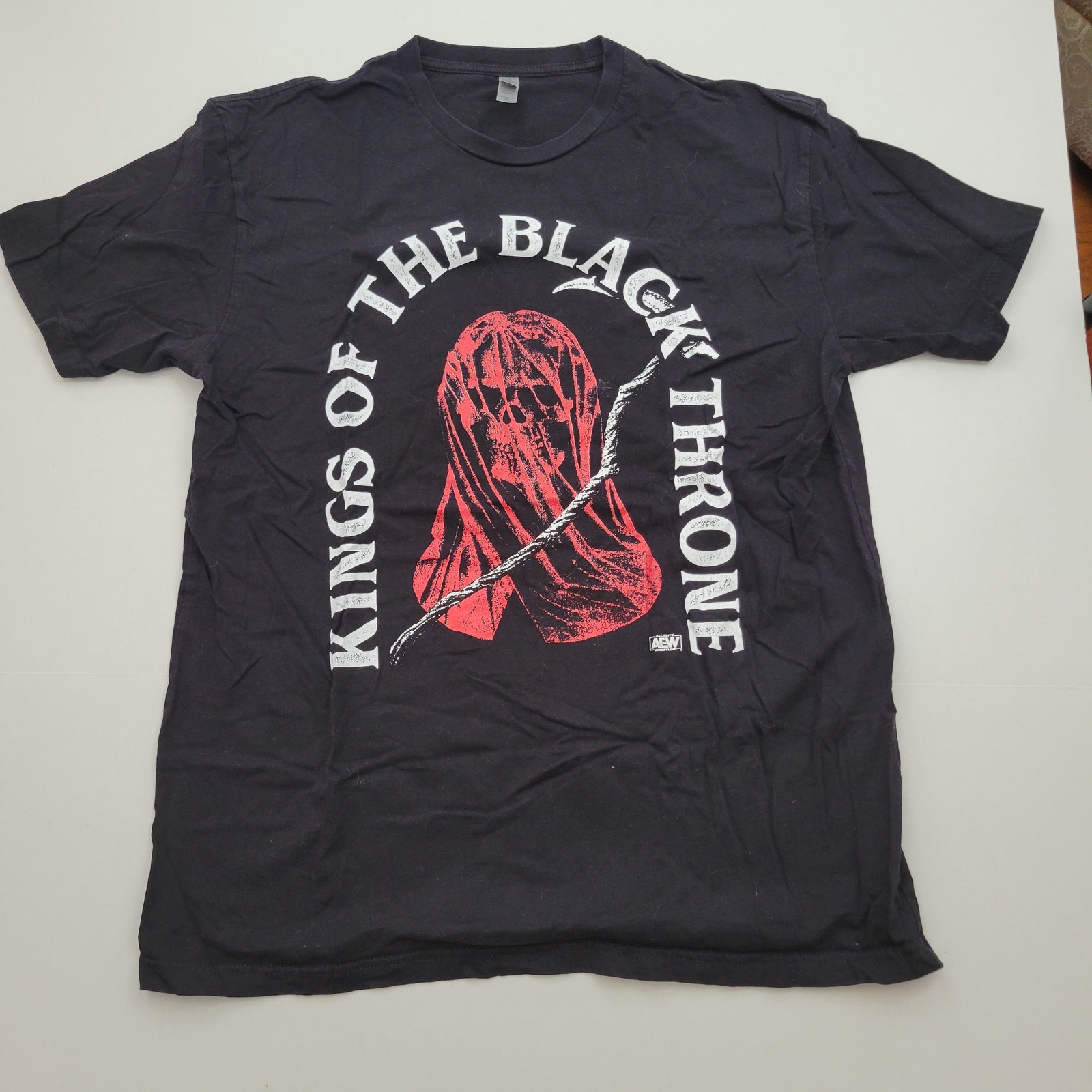 Kings Of The Black Throne Shirt Aew Wrestling Malakai Black Brody King House Xl